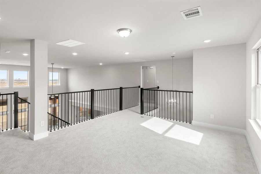 Spacious, unfurnished interior of a new home in Sutton Fields, Celina (Image 36).