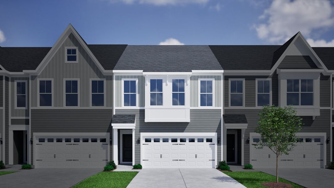 Front exterior of a new home in Pineland Preserve, Summerville, SC, highlighting curb appeal (Image 1). Front exterior of a new home in Pineland Preserve, Summerville, SC, highlighting curb appeal (Image 1).