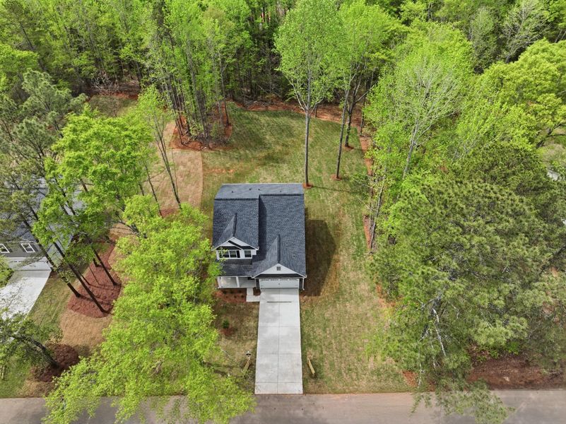 Representative exterior photo of a completed home built from the Myrtle Select N by McGuinn Homes in Broadway Lake, Anderson, SC (Image 25).