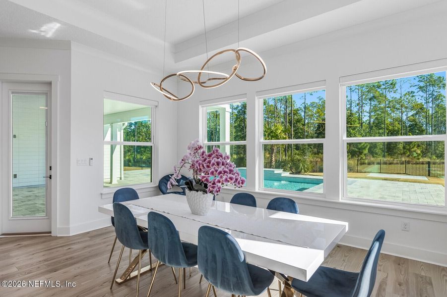 Furnished interior view inside a new home in , Ponte Vedra (Image 9). Furnished interior view inside a new home in , Ponte Vedra (Image 9).