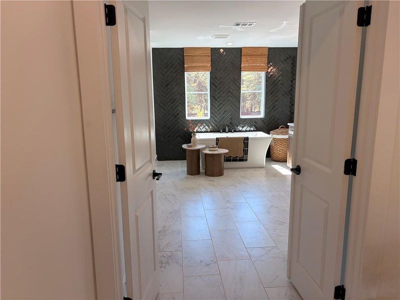 In-progress construction of a new home in Windsor Court, Fayetteville, GA (Image 24).