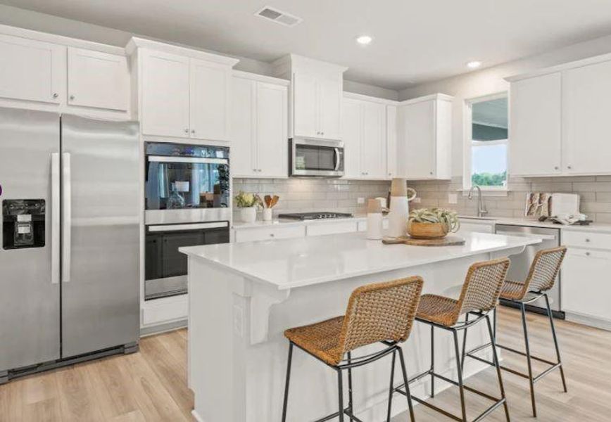 Furnished interior view inside a new home in The Estates at Gainesville Township, Gainesville (Image 9).