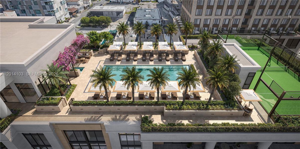Condo located in Coral Gables, FL showcasing its design and architecture (Image 3).