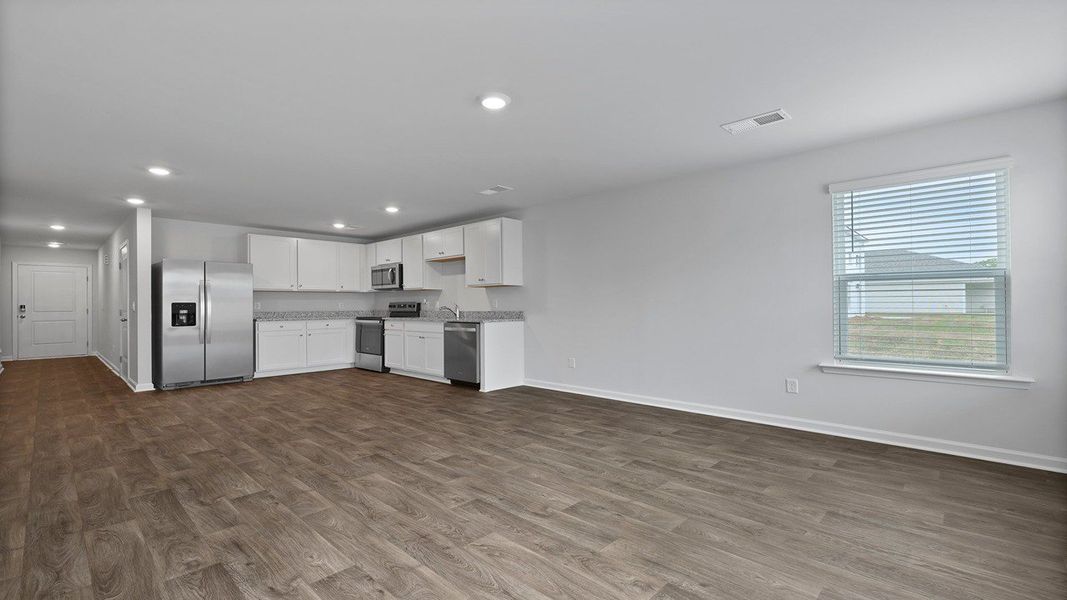 Spacious, unfurnished interior of a new home in Center Pointe, Santee (Image 6). Spacious, unfurnished interior of a new home in Center Pointe, Santee (Image 6).