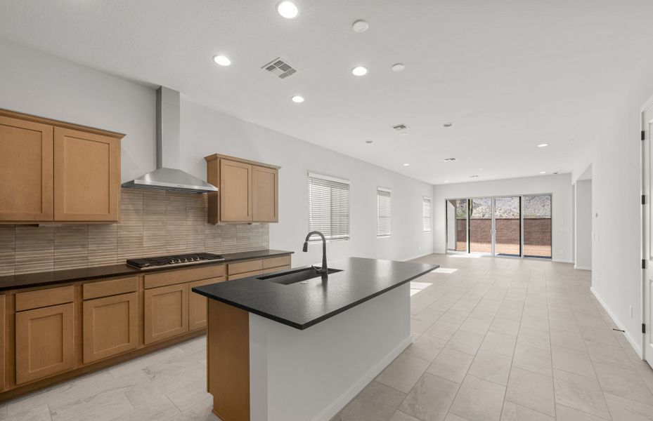 Furnished interior view inside a new home in Regent Hills - Meadow Series, Buckeye (Image 13).