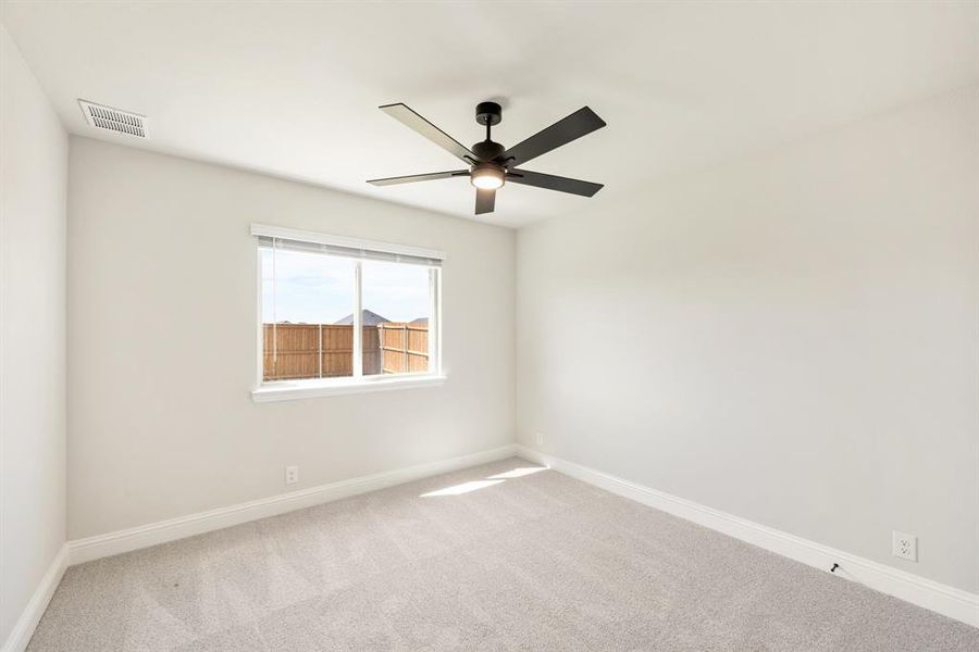 Spacious, unfurnished interior of a new home in Devonshire Classic 50-55, Forney (Image 27). Spacious, unfurnished interior of a new home in Devonshire Classic 50-55, Forney (Image 27).