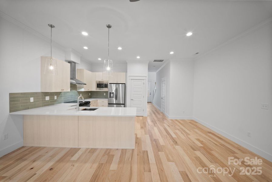 Furnished interior view inside a new home in , Asheville (Image 11).