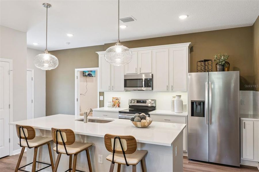 Furnished interior view inside a new home in Connors Cove, Eustis (Image 11).