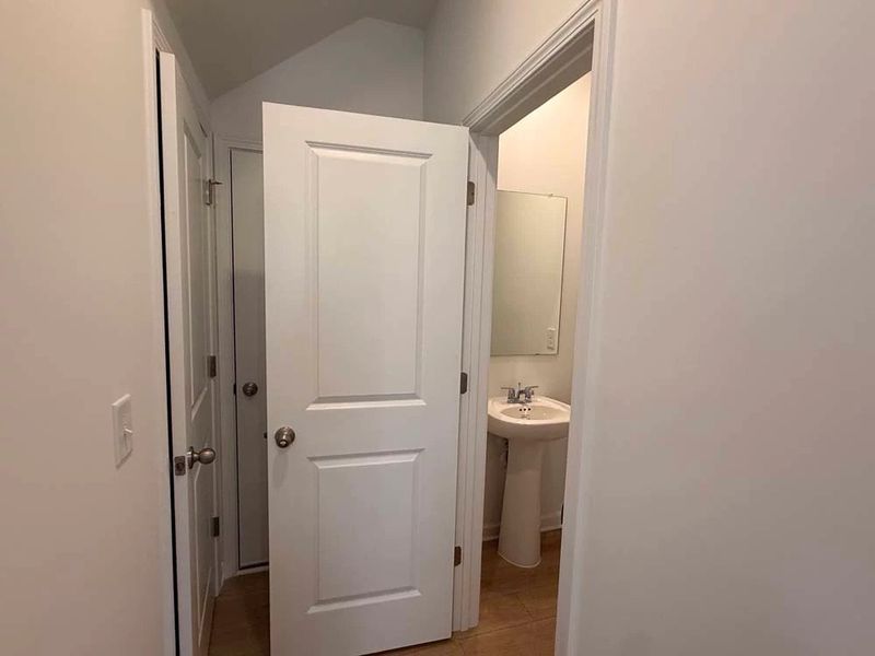 Powder Bathroom on First Floor