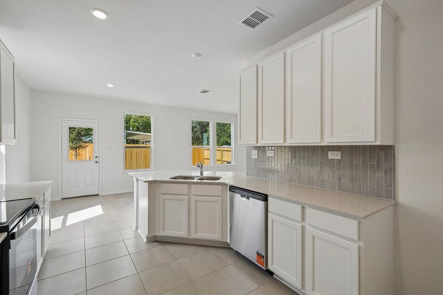 Furnished interior view inside a new home in Nagel Crossing, San Antonio (Image 9).