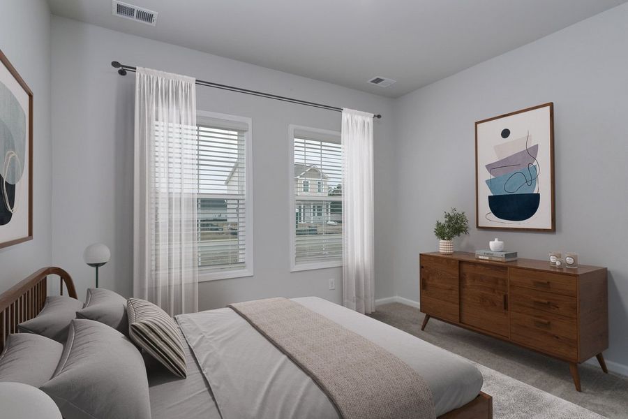 Representative furnished interior of a home built from the Lanier - Genesis Value Collection by Mungo Homes in Allston Park, Calabash (Image 7).