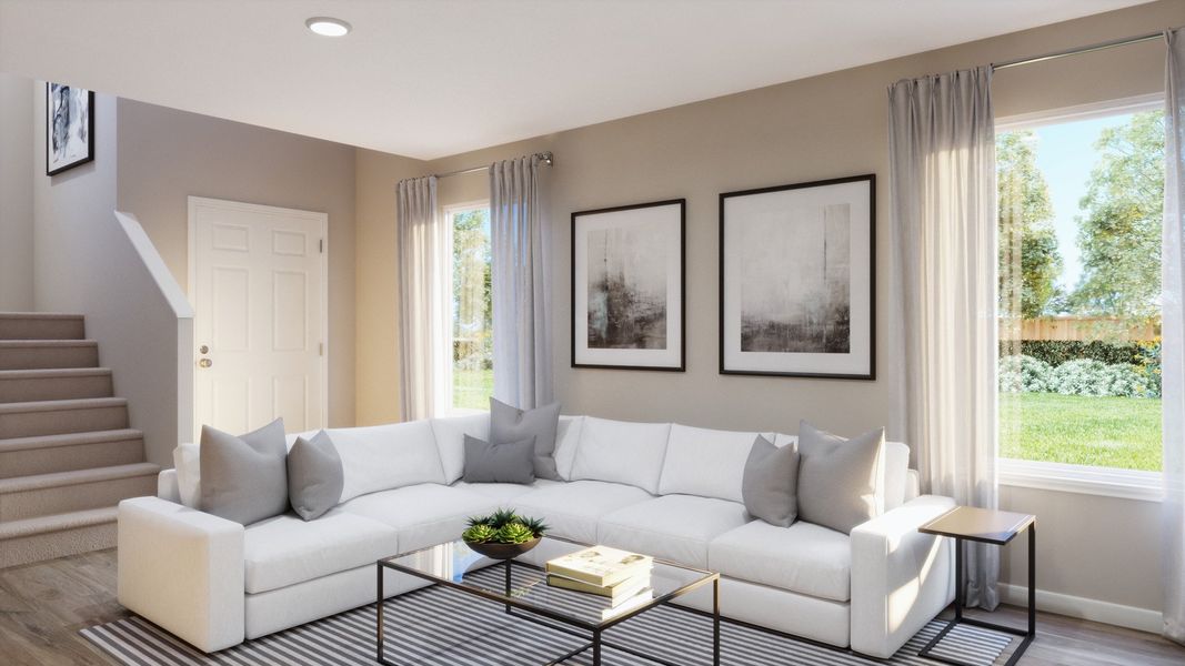 Images are a model representation and may depict options and upgrades not featured on the home available for purchase.