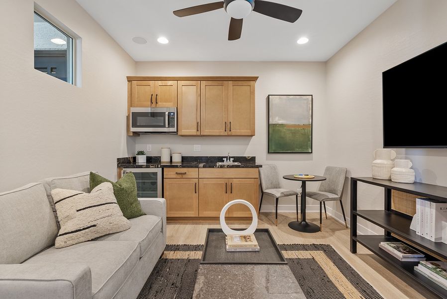 Furnished interior view inside a new home in Artisan at Asante, Surprise (Image 8).