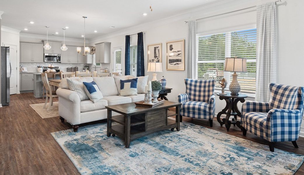 Furnished interior view inside a new home in Sycamore Crest, Calhoun (Image 5).