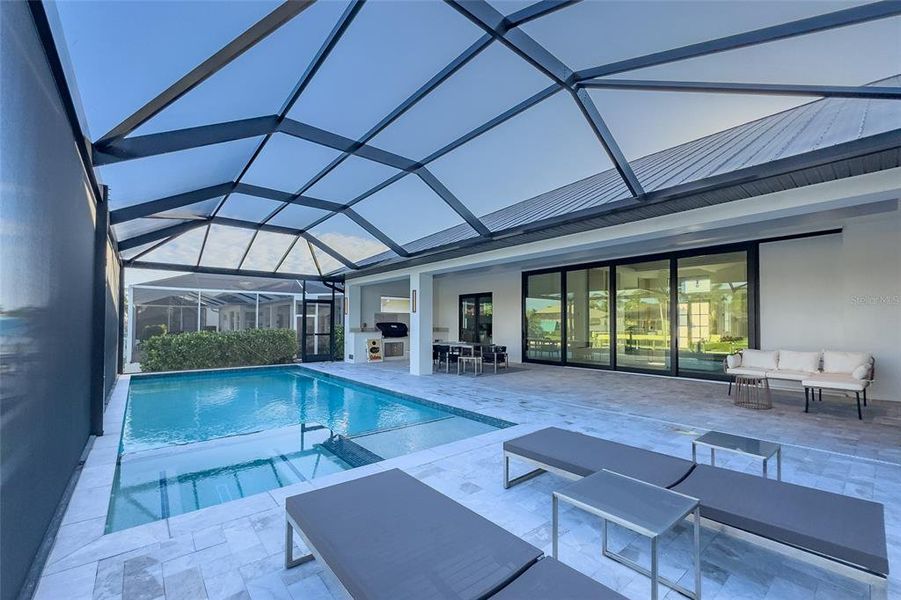 Exterior details and patio area of a home in , Cape Coral (Image 21).