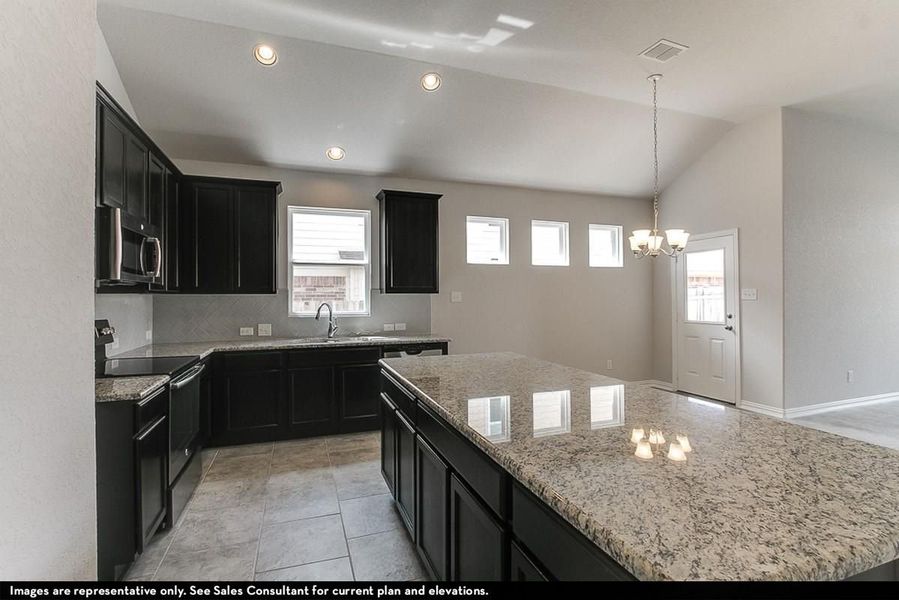 Representative furnished interior of a home built from the Apache by CastleRock Communities in Hughes Landing, Dickinson (Image 4).