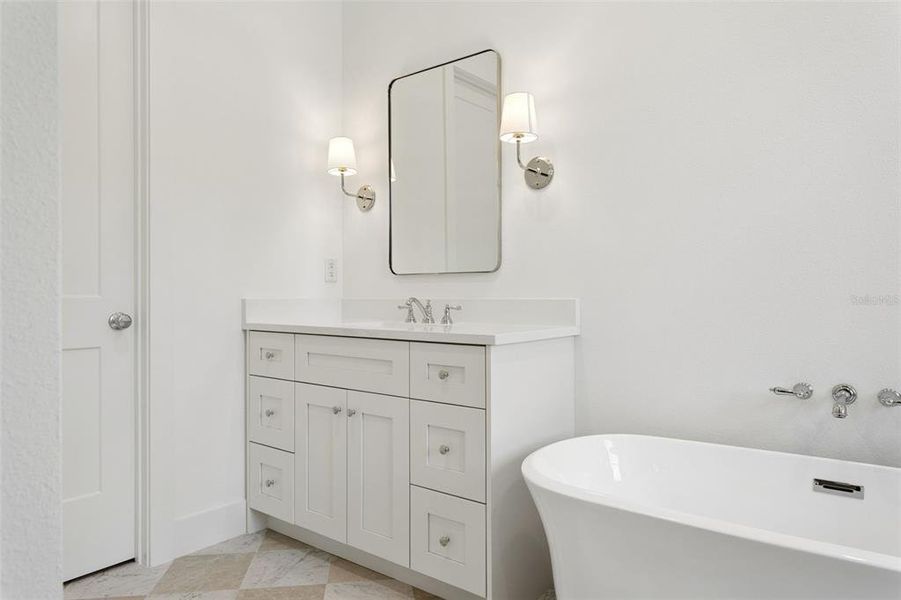 Furnished interior view inside a new home in , Tampa (Image 9).