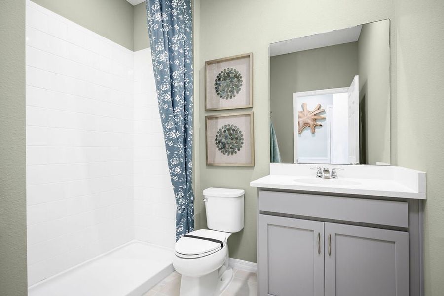 Representative furnished interior of a home built from the Luna by Risewell Homes in Hodges Reserve, Howey-in-the-Hills (Image 11).