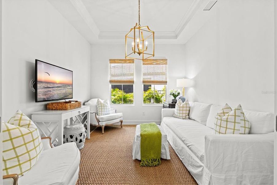 Furnished interior view inside a new home in Crosswind Ranch, Parrish (Image 17).