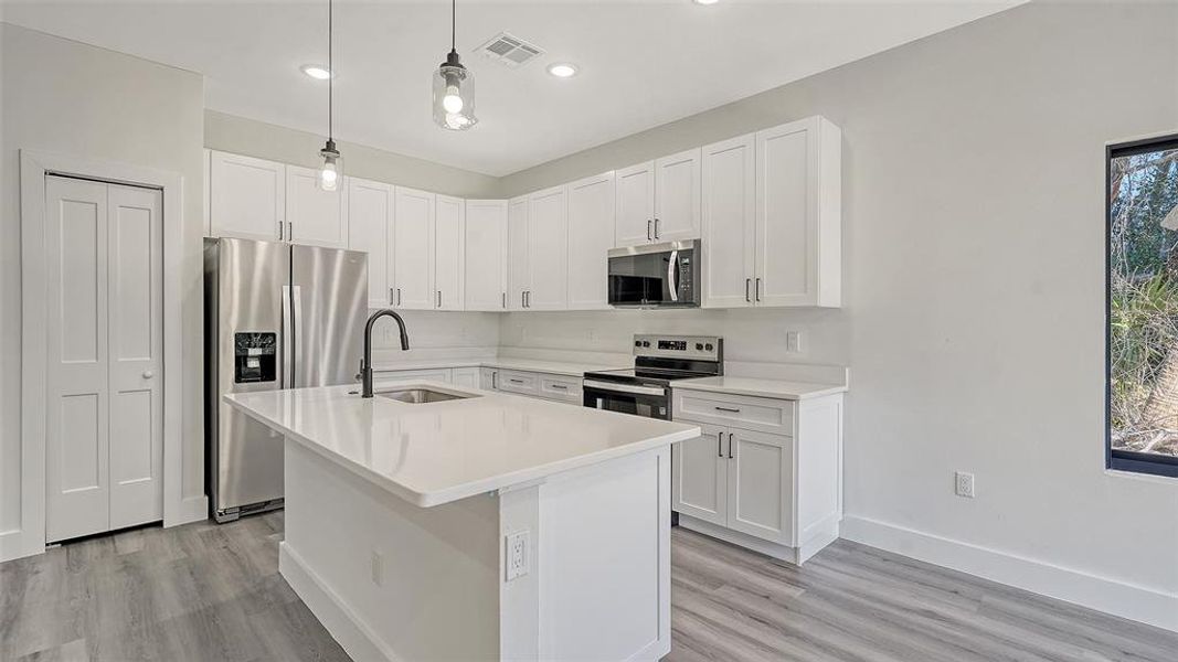 Furnished interior view inside a new home in , North Port (Image 7).