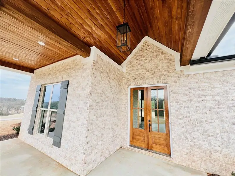 Exterior details and patio area of a home in , Cartersville (Image 4).