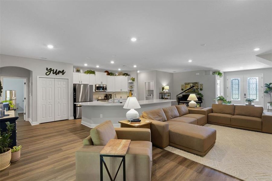 Furnished interior view inside a new home in , Lakeland (Image 54). Furnished interior view inside a new home in , Lakeland (Image 54).