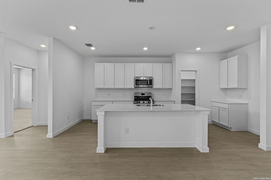 Furnished interior view inside a new home in Hightop Ridge, Converse (Image 7).