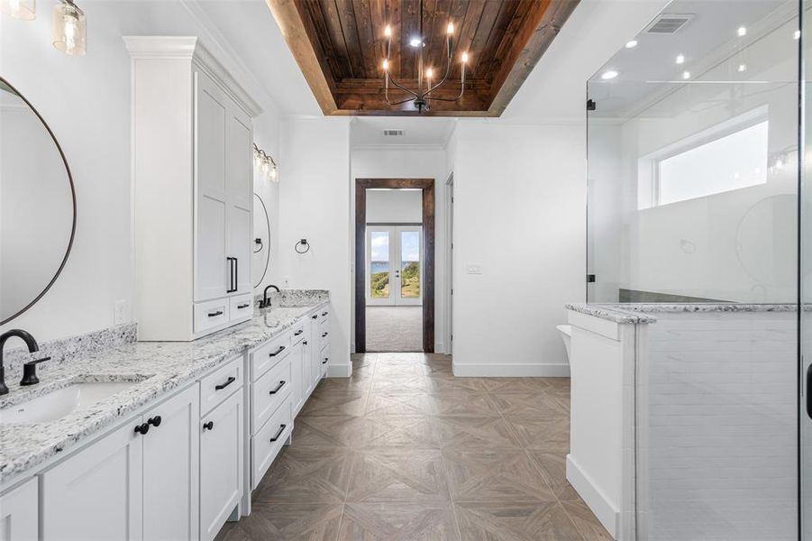 Furnished interior view inside a new home in , Granbury (Image 11).