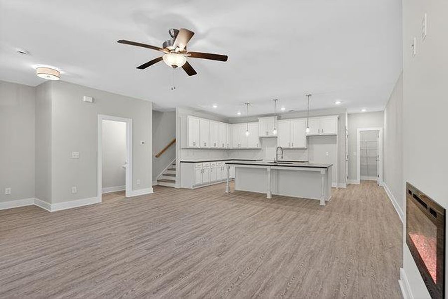 Spacious, unfurnished interior of a new home in The Park at Gainesville Township, Gainesville (Image 13). Spacious, unfurnished interior of a new home in The Park at Gainesville Township, Gainesville (Image 13).