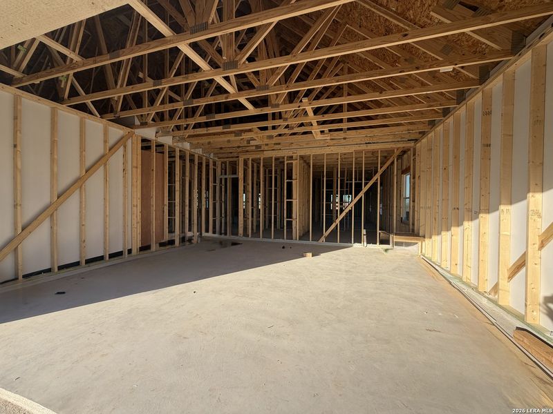 In-progress construction of a new home in The Wilder, Adkins, TX (Image 10).