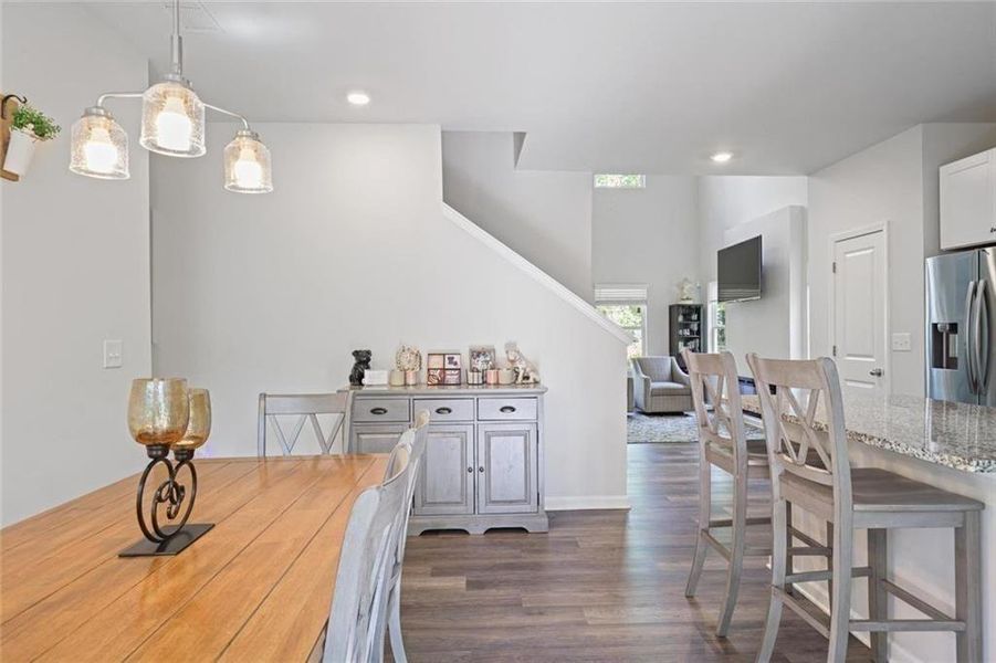 Furnished interior view inside a new home in Bryson Lake, Douglasville (Image 36).