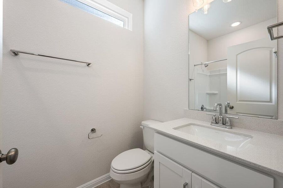 Furnished interior view inside a new home in Patterson Ranch, Georgetown (Image 12).