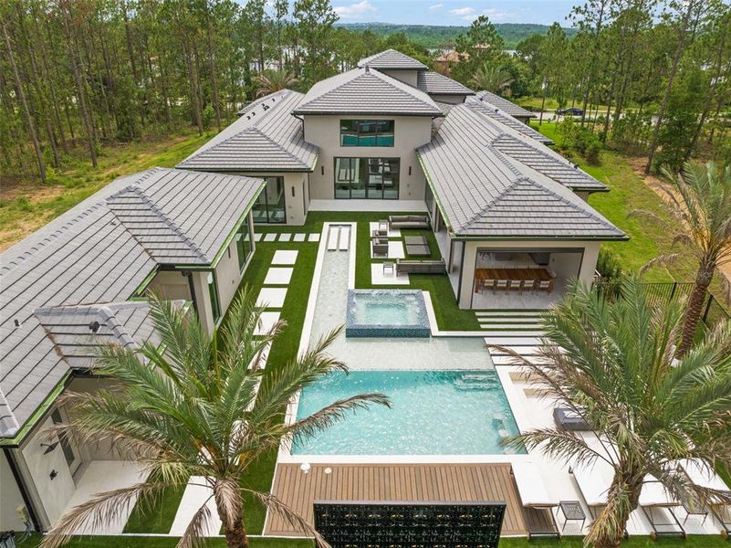 Exterior details and patio area of a home in , Montverde (Image 49).
