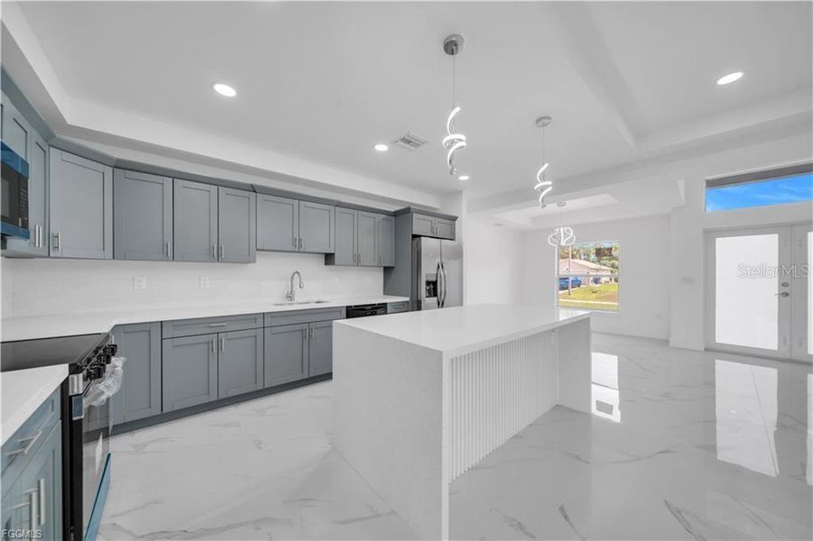 Furnished interior view inside a new home in , Lehigh Acres (Image 7).