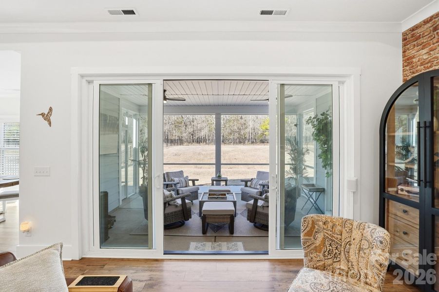 Entry to Screened Porch