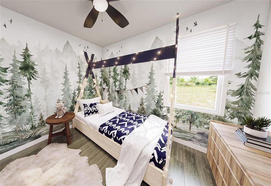 Furnished interior view inside a new home in , Englewood (Image 10).