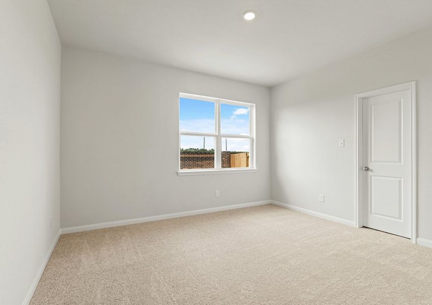 Master bedroom located downstairs Master bedroom located downstairs