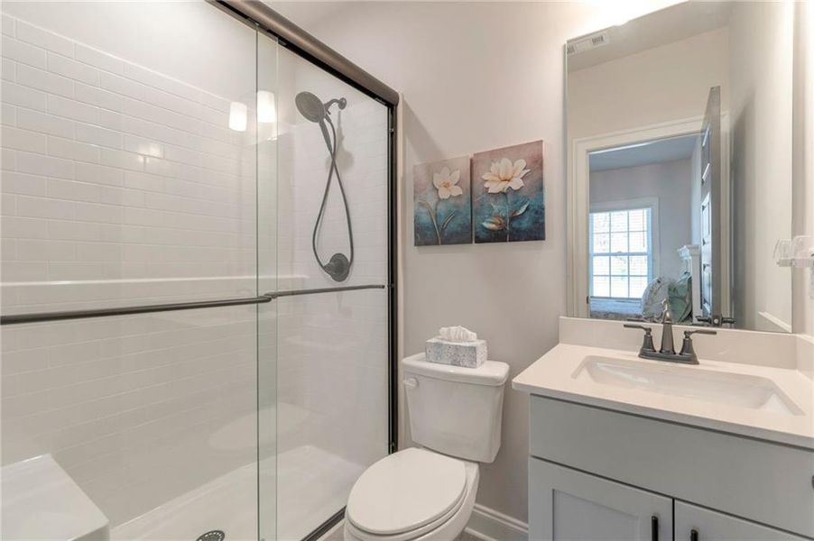 Furnished interior view inside a new home in , Dacula (Image 26).
