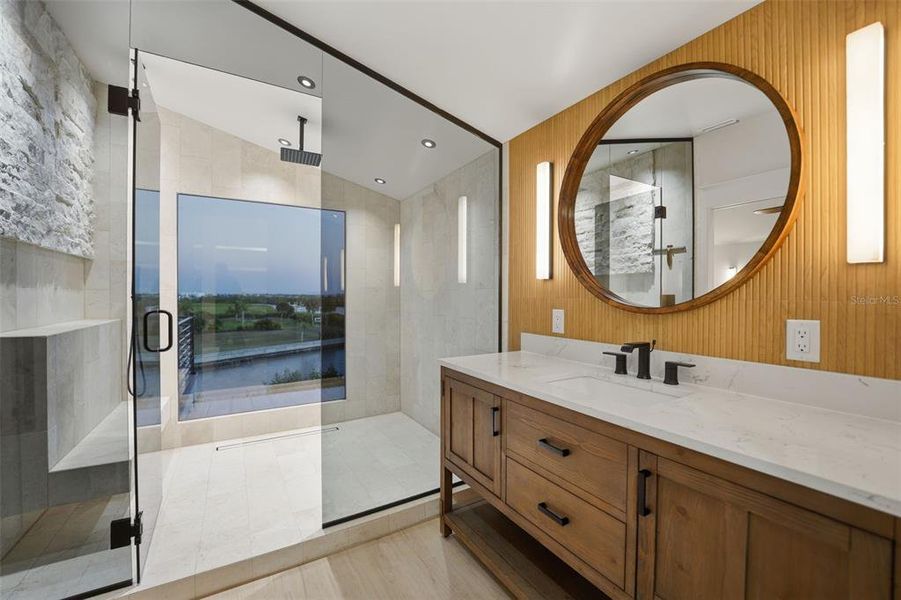 Furnished interior view inside a new home in , Englewood (Image 10).