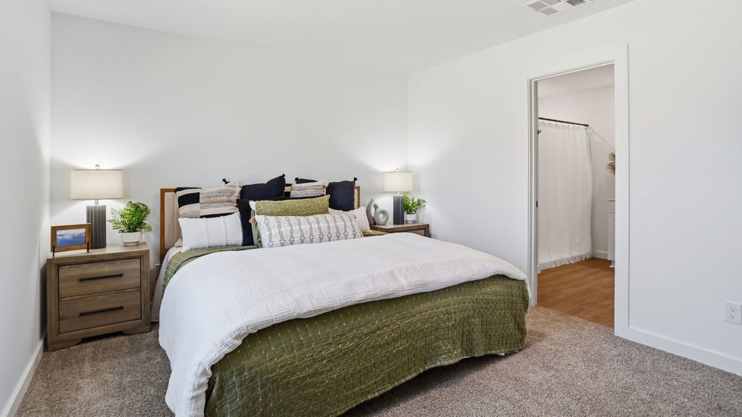 Furnished interior view inside a new home in Terra Vista, Lubbock (Image 9).