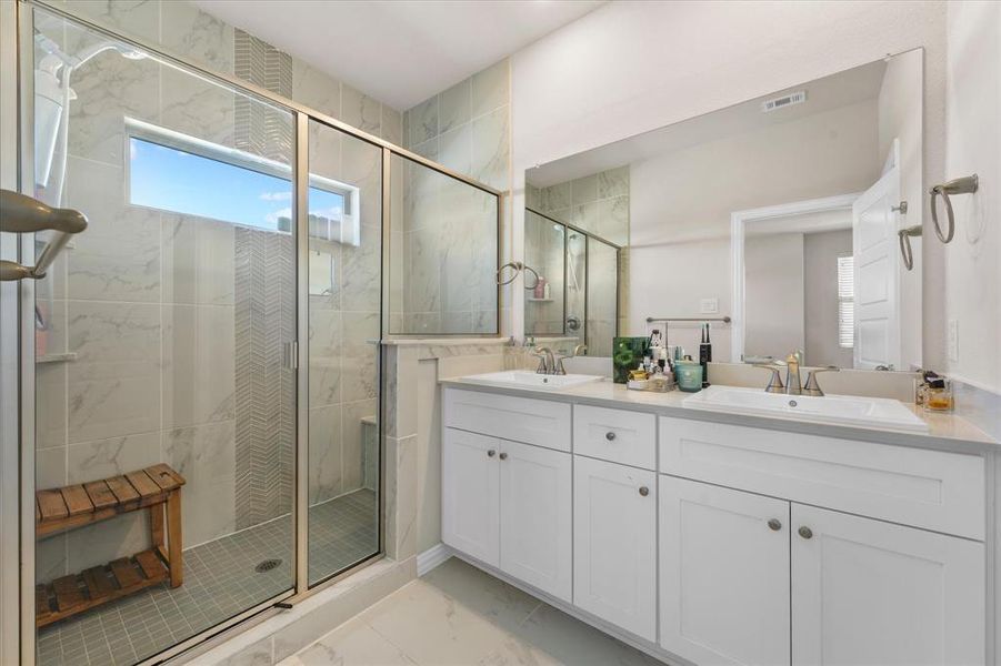 Furnished interior view inside a new home in Tenison Village at Buckner Terrace, Dallas (Image 14).
