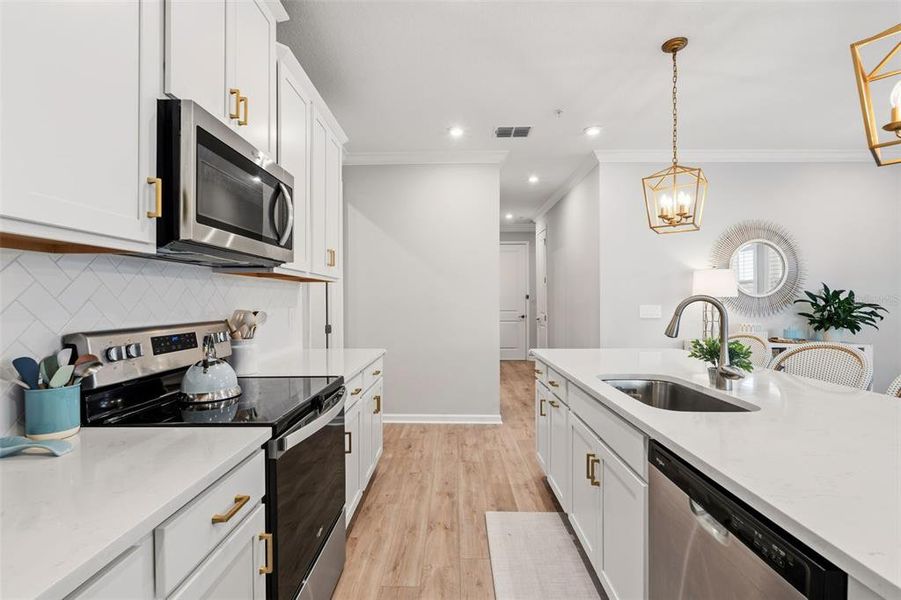 Furnished interior view inside a new home in , Venice (Image 5).