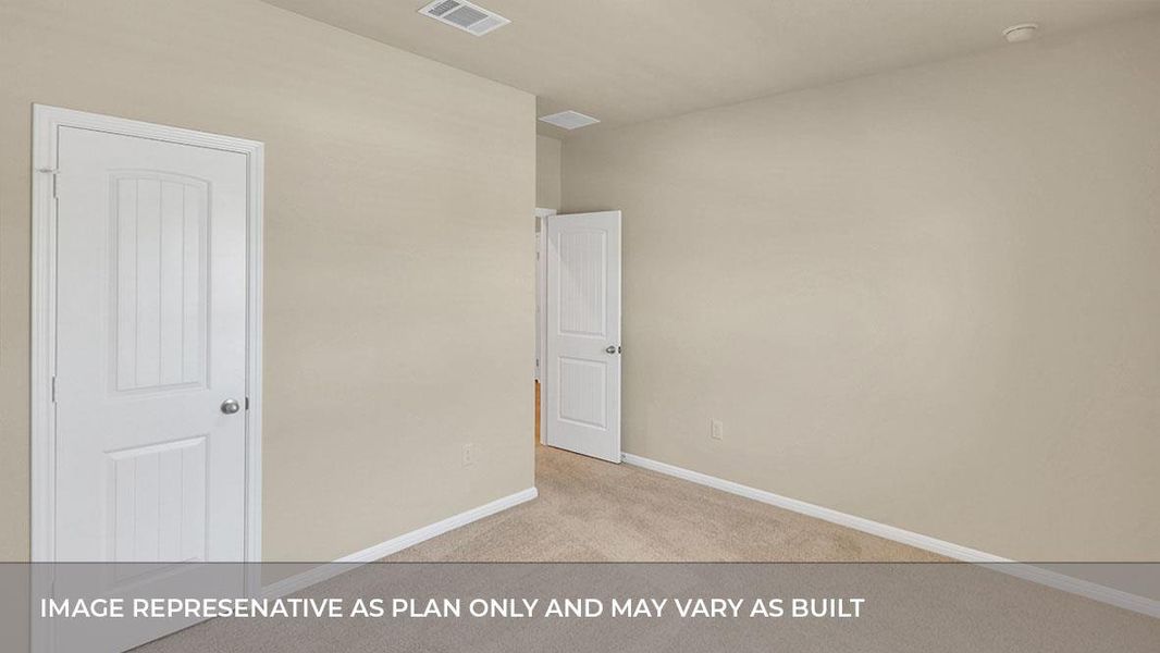 Spacious, unfurnished interior of a new home in Bar W Ranch, Leander (Image 13).