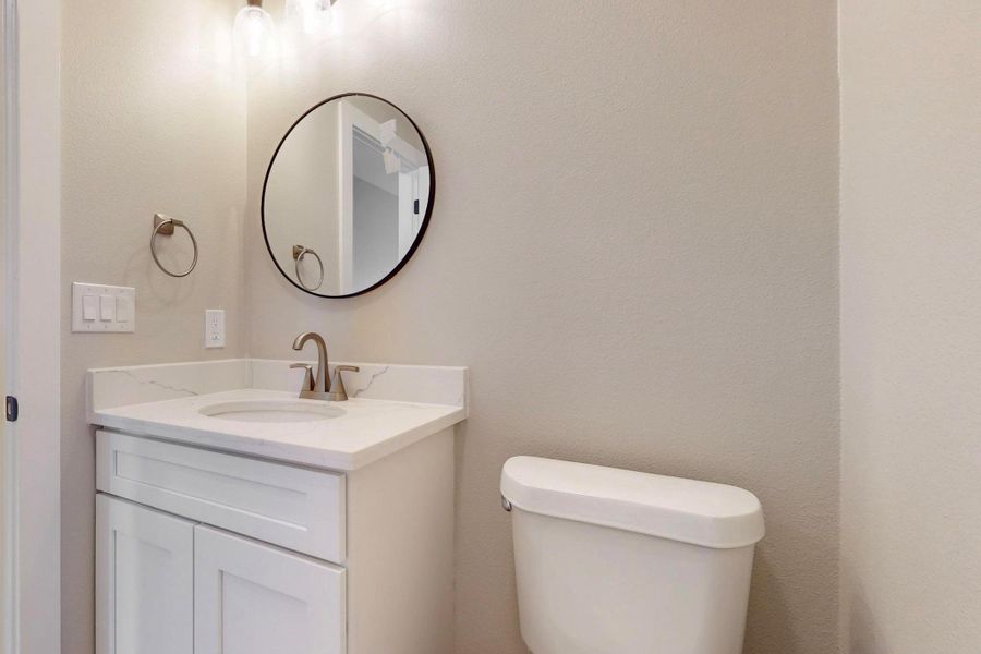 Hall bathroom same features as the other. All new plumbing, insulation , electrical, walls, doors, fixtures.