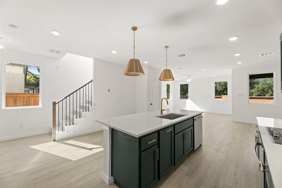 Open Kitchen-Living Room Representative Photo