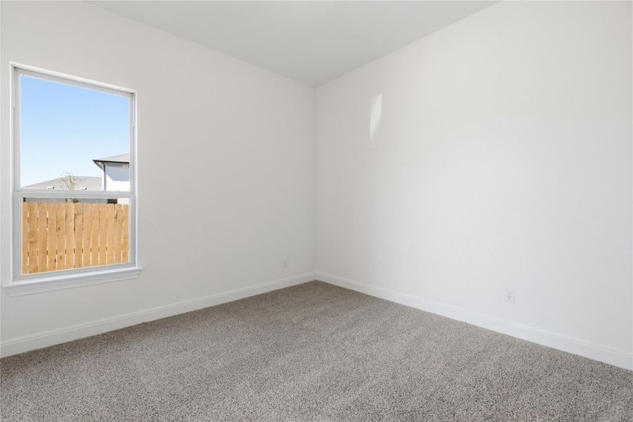 Spacious, unfurnished interior of a new home in Oaks at San Gabriel, Georgetown (Image 13).