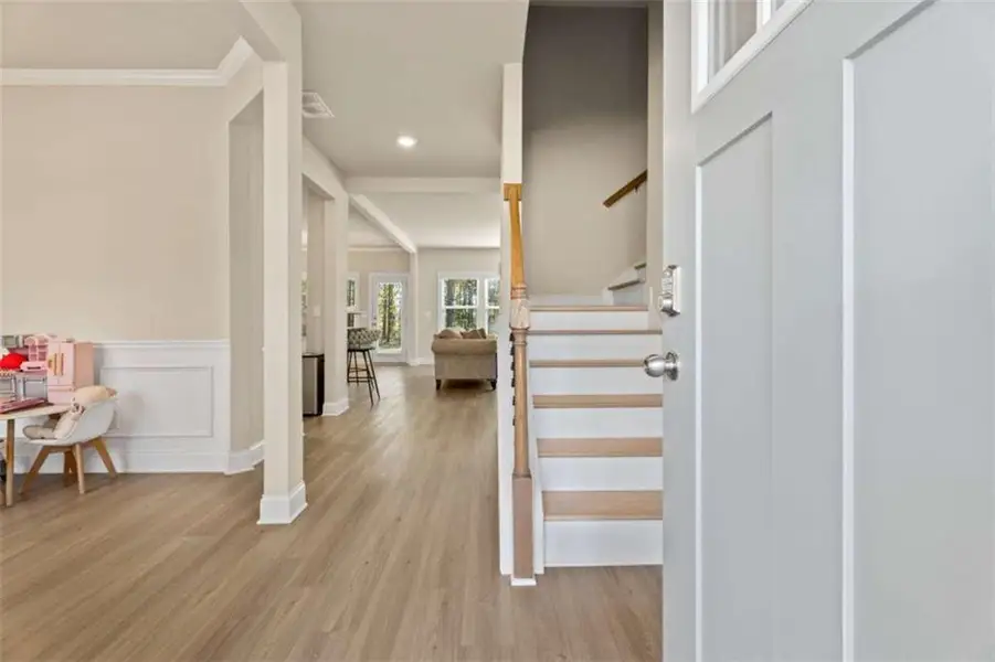 Furnished interior view inside a new home in , McDonough (Image 13).
