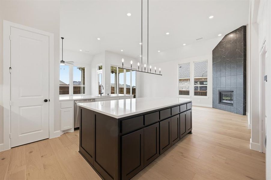 Furnished interior view inside a new home in Sandbrock Ranch: 60ft. lots, Aubrey (Image 5). Furnished interior view inside a new home in Sandbrock Ranch: 60ft. lots, Aubrey (Image 5).