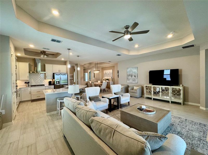 Furnished interior view inside a new home in , Lakewood Ranch (Image 12).