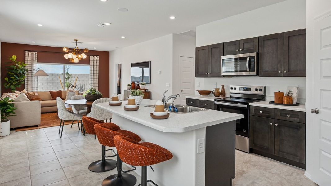 Furnished interior view inside a new home in Radiance at Superstition Vistas, Apache Junction (Image 5).